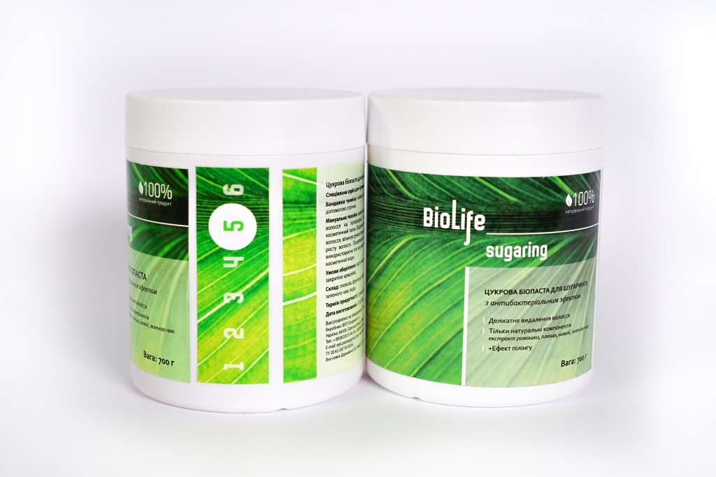 Сахарная биопаста ТМ BioLife sugaring № 5. Hard (плотная)