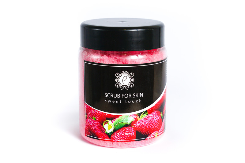 Скраб TM Enova FOR SKIN strawberry