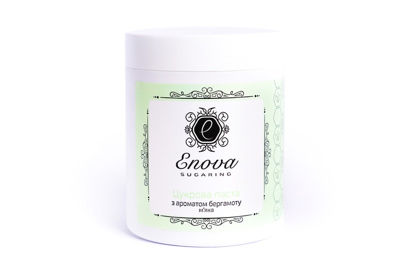 САХАРНАЯ ПАСТА ENOVA SUGARING МЯГКАЯ (ЗЕЛЕНАЯ С АРОМАТОМ БЕРГАМОТА) 1400 Г