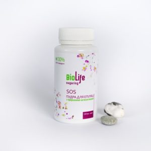 SOS пудра TM BioLife для эпиляции с природными антисептиками