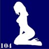Трафарети для біотату 6×6 см «Girl» - Зображення 15