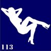 Трафарети для біотату 6×6 см «Girl» - Зображення 19
