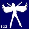 Трафарети для біотату 6×6 см «Girl» - Зображення 4