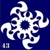 Трафареты для-био тату 6×6 см «Трайбл» — изображение 6