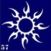 Трафареты для био-тату 6×6 см «Трайбл 2» — изображение 3