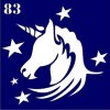 Трафареты для био-тату 6×6 см «Животные 2» — изображение 15