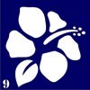 Трафареты для био-тату 6×6 см «Цветы» — изображение 4