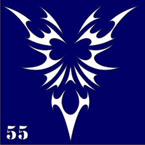 Трафареты для-био тату 6×6 см «Трайбл» — изображение 26