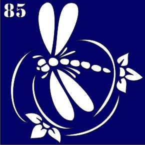 Трафареты для био-тату 6×6 см «Животные 2» — изображение 16