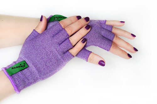 Перчатки бамбуковые PANBOO «Purple boo»