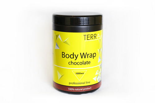Обертывание Body Wrap Сhocolate TERRA тонизирующее 1000 мл