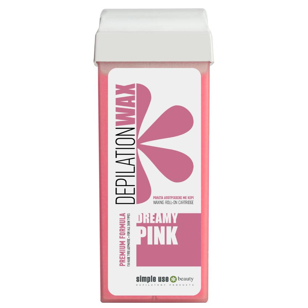 Теплый воск для депиляции в картридже Simple Use Beauty Dreamy Pink