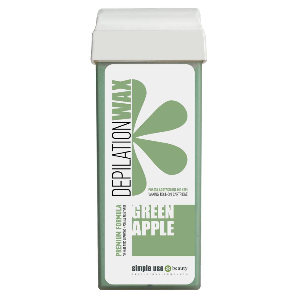 Воск для депиляции в картридже Simple Use Beauty Green Apple