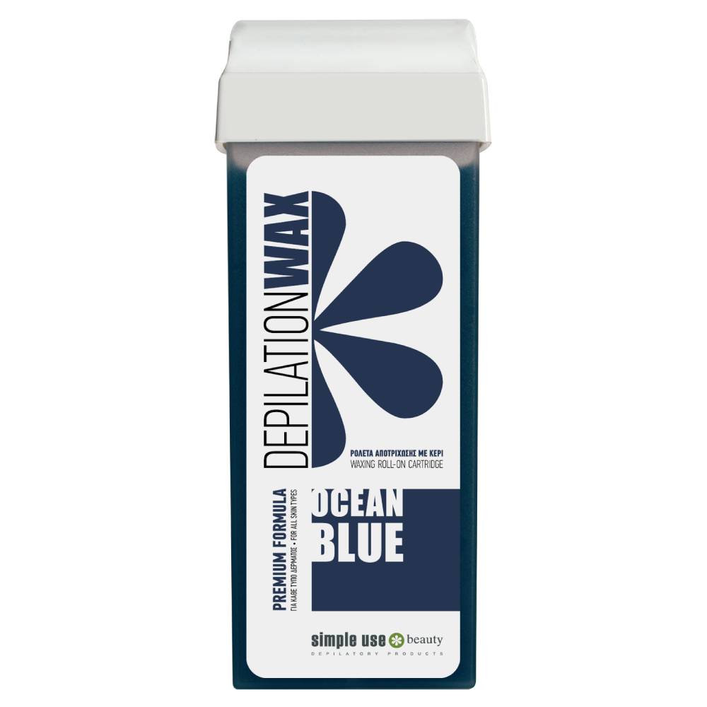 Воск для депиляции в картридже Simple Use Beauty Ocean Blue