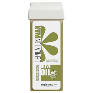 Теплый воск для депиляции в картридже Simple Use Beauty Olive Oil Natural