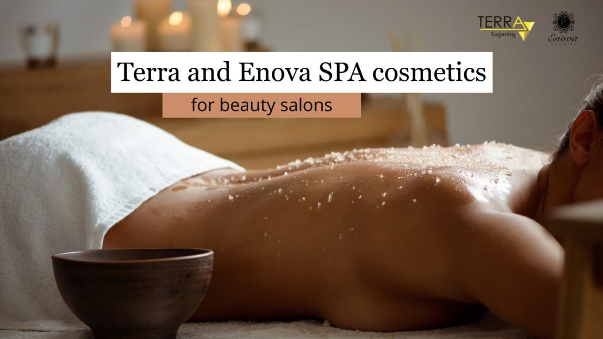 Professional Ukrainian SPA cosmetics Terra and Enova for beauty salons